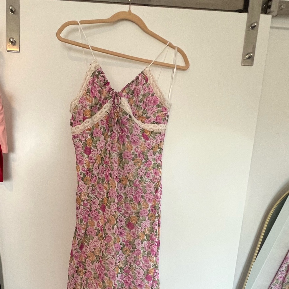 Princess Polly Pink Floral Maxi Dress
